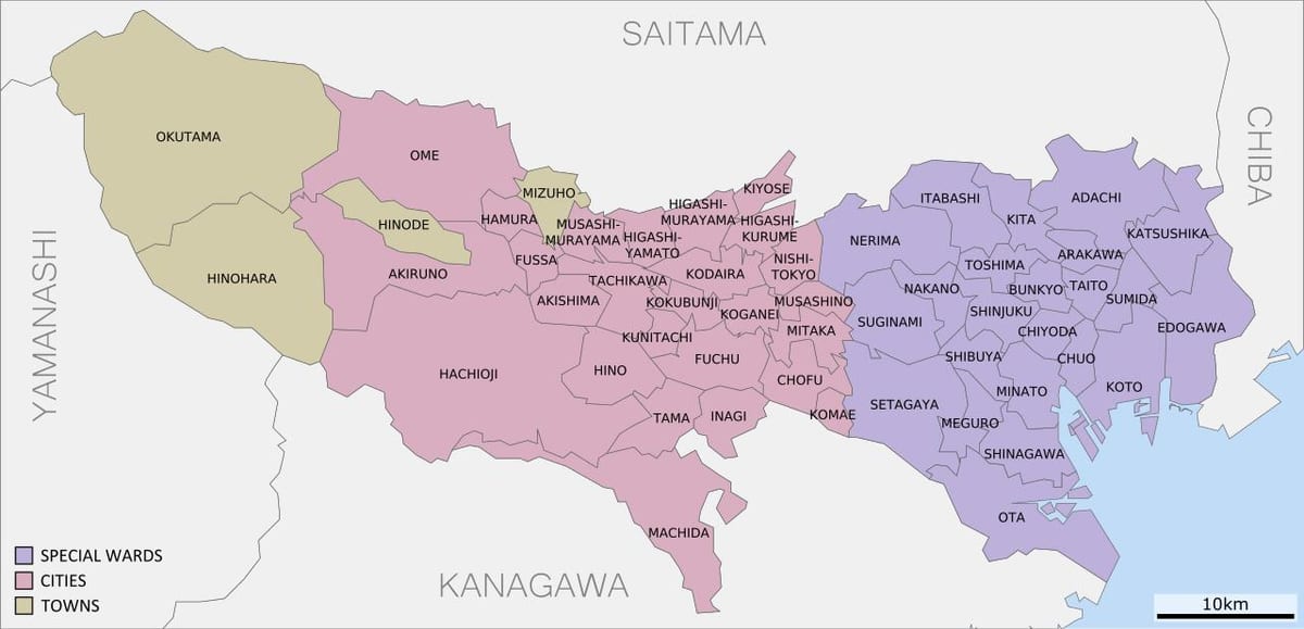 东京地图县
