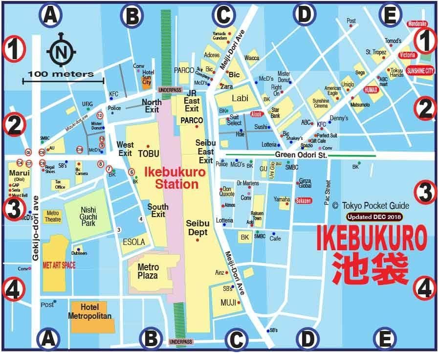 地图东京,东京