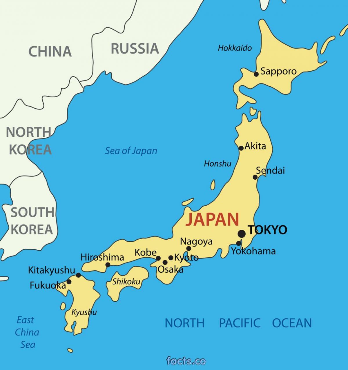东京地图上的位置