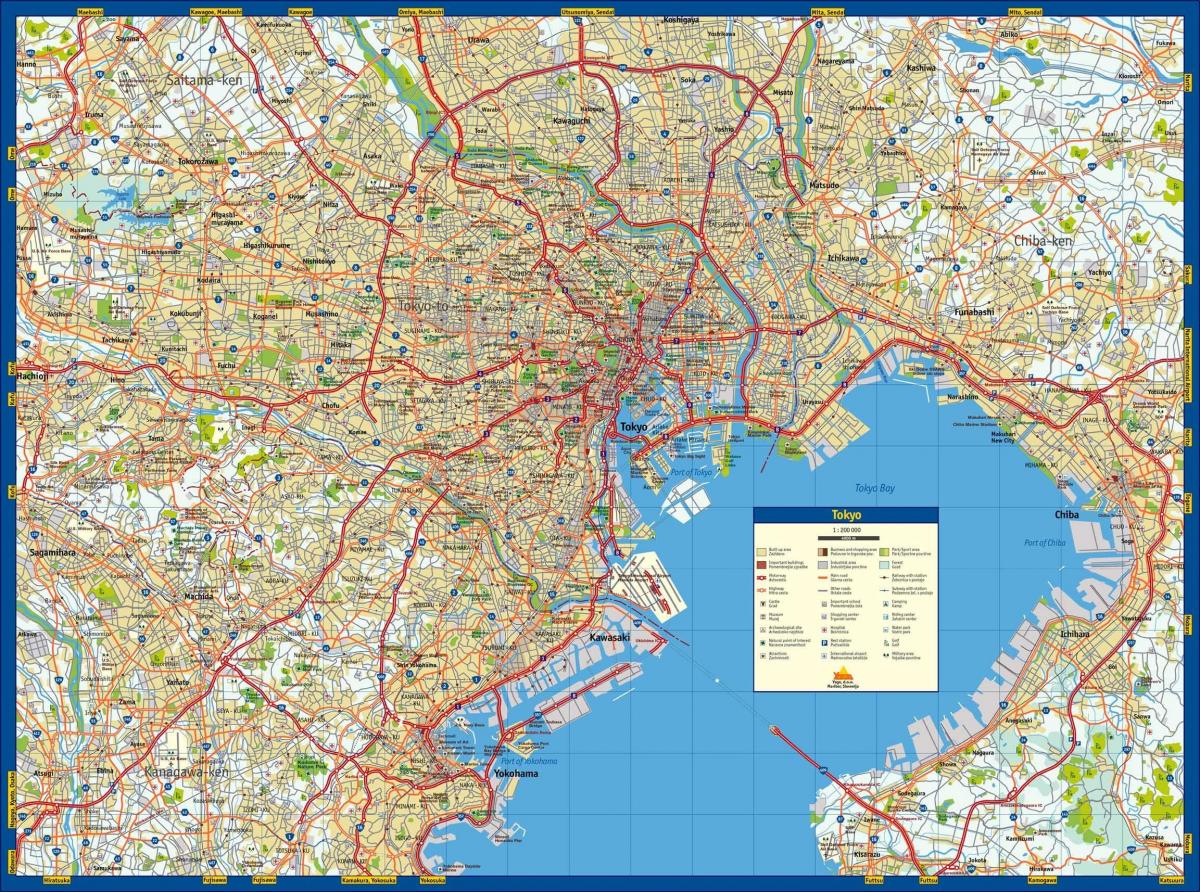 街东京地图