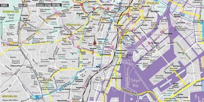 东京地图英语