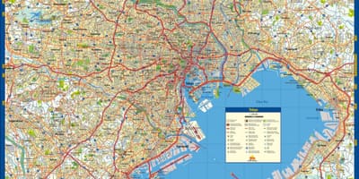 街东京地图