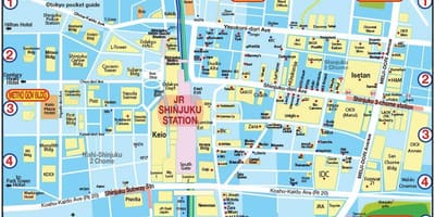 地图的新宿