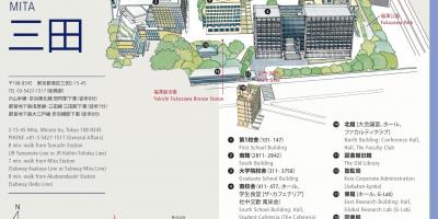 地图庆应义塾大学