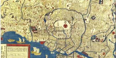 地图上的老东京